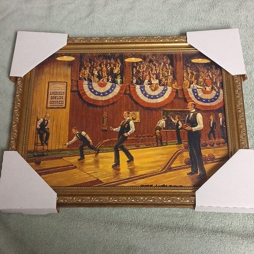 Quadro bowling alley - quadro, mort
