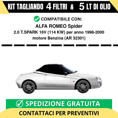 Tagliando per alfa romeo - alfa,