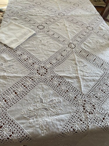 Tovaglia lino bianco - tovaglia,