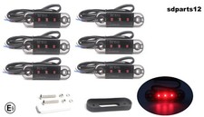 Set 6 Luci LED Ingombro Rosse