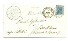 1876 ROMA FIRENZE BOLOGNA ambulante ferroviario+ VITORCHIANO corsivo collettoria