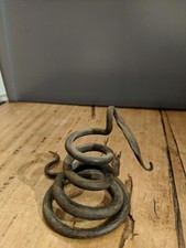 Wrought iron candle holder
