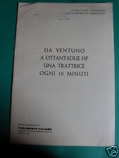 SAME TREVIGLIO DA 21 A 82 HP UNA TRATTRICE OGNI 15 MIN.