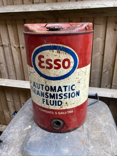 Esso vintage gallon - esso, can