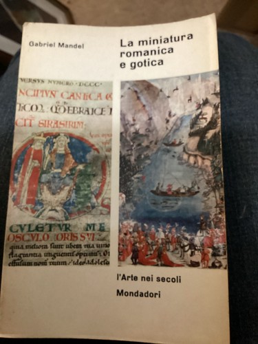 Libro miniatura romanica e - la,