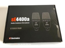 Elettronica SE4400a coppia microfoni a condensatore usati ottime condizioni