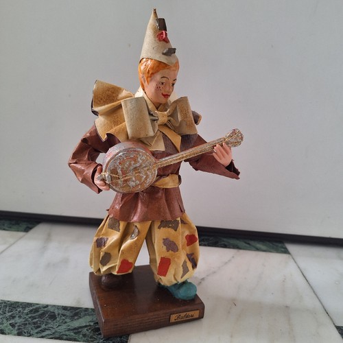 Statua clown cartapesta - statua,