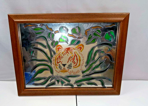 Specchio tigre vintage