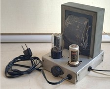 grande trasformatore CGE con valvola 5Y3GT anodica radio amplificatore a valvole