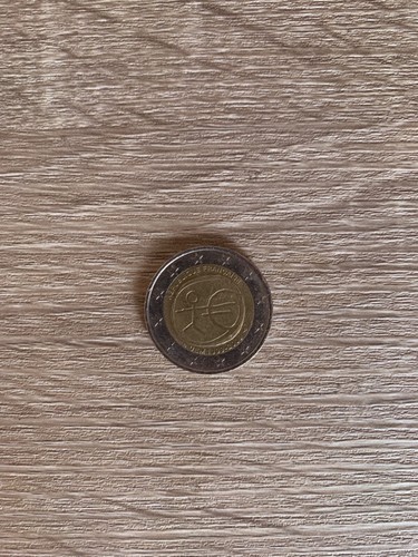 Moneta euro francia anno - 2,