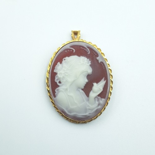 Ciondolo spilla argento - argento, 925%