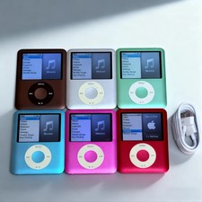 Apple iPod Nano 3a Generazione 4GB 8GB-Tutti i Colori-Lettori MP3 100% Test Funzionante