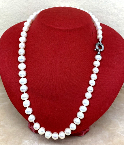 Collana classica perle - collana, di