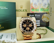 ROLEX - 40 mm oro rosa 18 kt Daytona Rose Black Panda 116505 - SANT BLANC