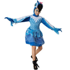Costume pappagallo bambina ara
