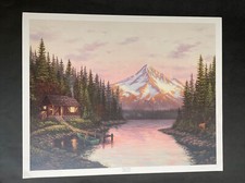 Poster vintage: Mel McRobert - Cabina accogliente (30x24 pollici)