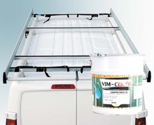 Kit Vim-Color Resina Poliuretanica per Tetti dei Camper Monocomponente 1 Kg 5 M²