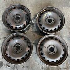 Set 4 cerchi in ferro Ford Fiesta 4 fori R14 ET36