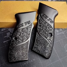 CZ 75B CZ 85 IMPUGNATURE PISTOLA LEGNO NOCE TURCO IMPUGNATURA PISTOLA FATTA A MANO BELLA Nera 