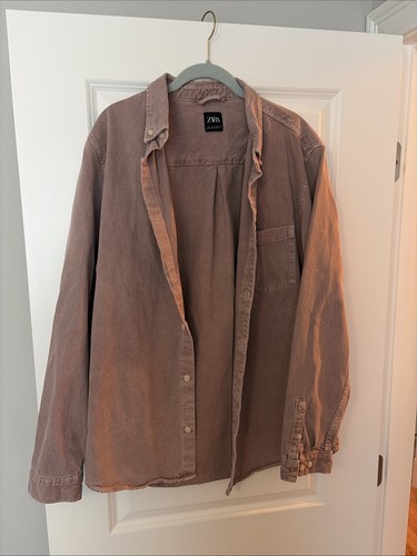 Zara sovracamicia uomo grande