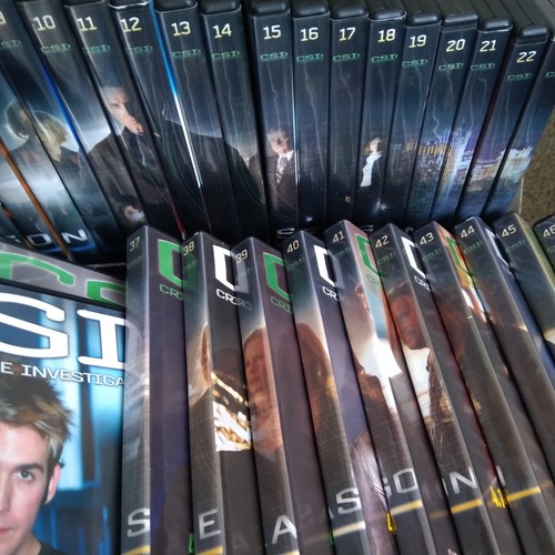 Csi dvd collection seasons - csi,
