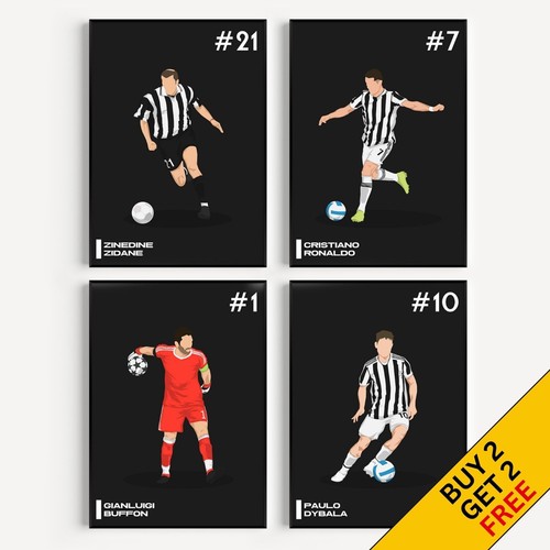 Juventus poster calcio - -,