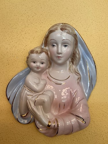 Madonna con bambino scultura - madonna,
