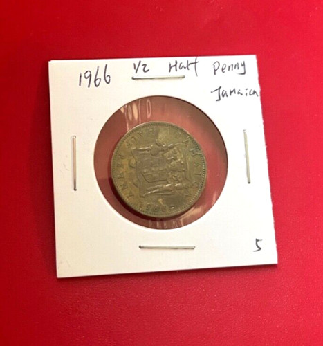 1966 mezzo penny jamaica - 1/2,