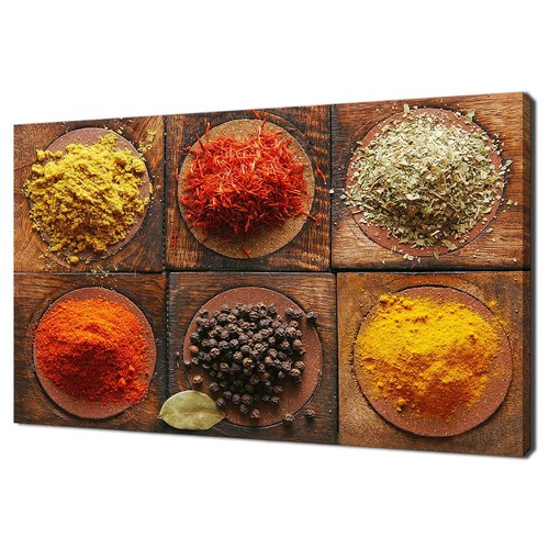 Spezie colorate varie - , su