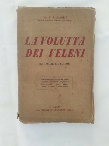 Volutta dei veleni - veleni, c.f