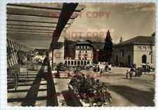 Cartolina Recoaro Terme Fonti Centrali  - viagg. '61  - animata - Foto Ignesti 