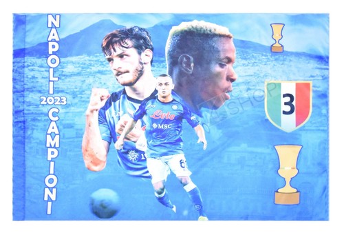 Bandiera napoli scudetto - napoli, 3°