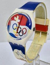 OROLOGIO SWATCH GENT OLIMPIA SPECIAL GUEST ATLANTA 1996 (GZ134) NUOVO E MAI USATO