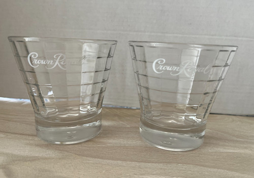 Set due bicchieri crown - set,