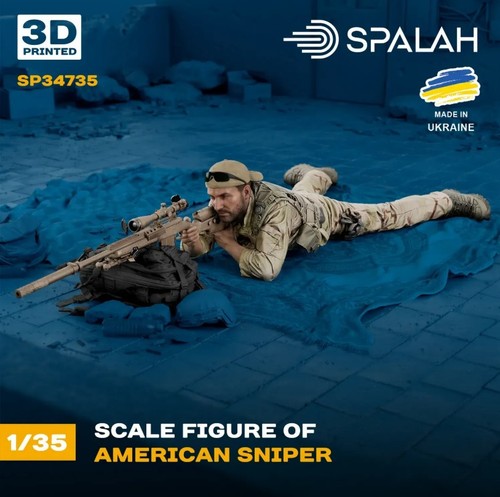 Modellino american sniper kit - american,