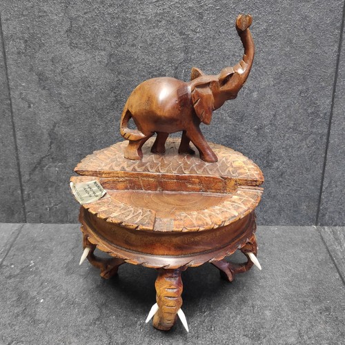 Posacenere elefante legno