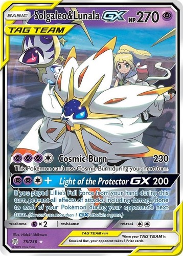 Solgaleo lunala 75 - lunala, 75/236