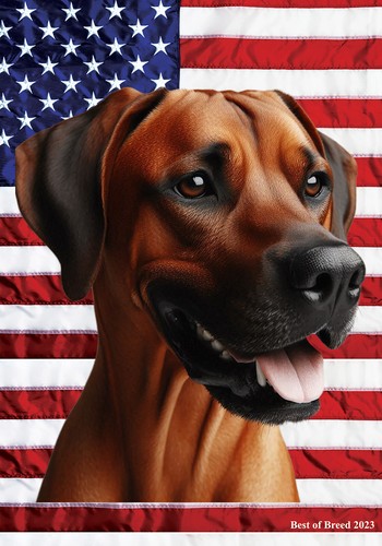 Bandiera rhodesian ridgeback - bandiera,