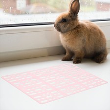  4 Pezzi Tappetini per Conigli