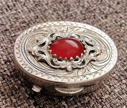 Porta pillole argento 1930 - porta,
