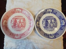 Coppia Piatti Giro Elettorale Ved.Besio e Figlio Mondovì 1