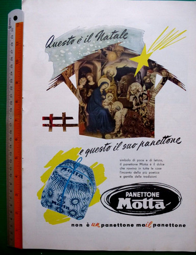 Pubblicità 1952 panettone - 1952,