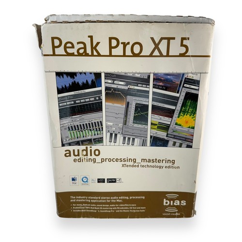 Bias peak pro software di - bias,