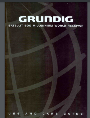 Grundig satellit 800 - grundig,