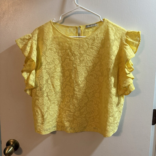 Blusa pullover manica corta