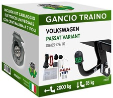 Gancio Fisso VW PASSAT VARIANT SW, 4MOTION 05-10 Centralina 7P