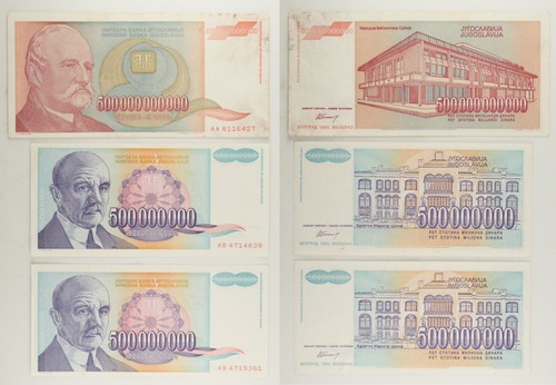 Jugoslavia lotto banconote - jugoslavia, 3