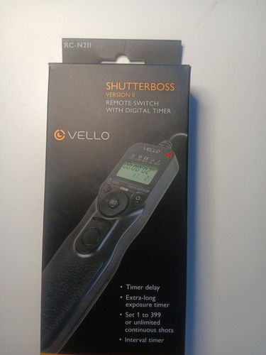 Vello shutterboss c2ii - vello, rc-c2ii