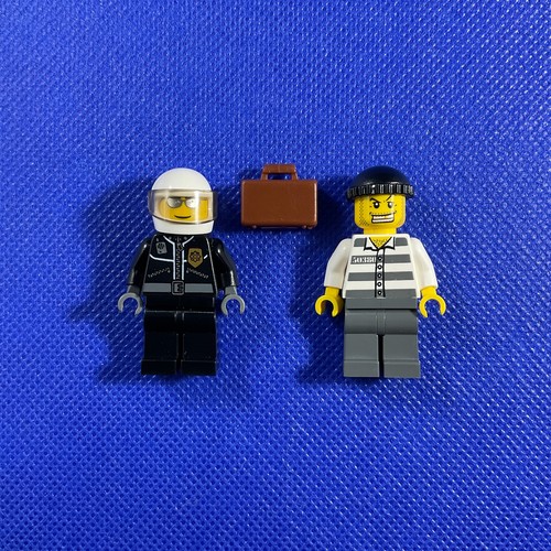 Lego cop robber minifigs - robber, set