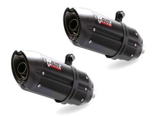 TERMINALI MIVV SUONO ACCIAIO NERO PER DUCATI MONSTER 696 2008-2014